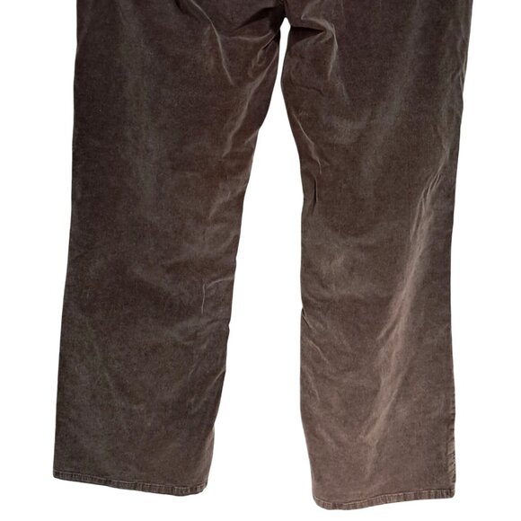Y2K Zana Di Jeans Bootcut Brown Corduroy Womens Pants Size 22 - Picture 8 of 11